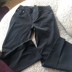 Black dkny jeans pants.